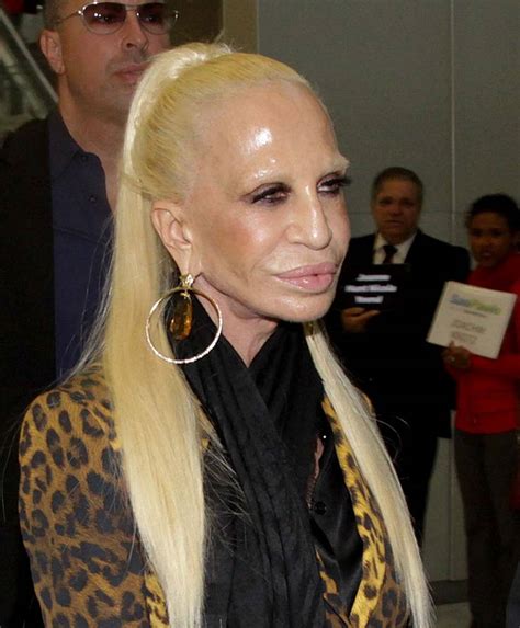 donatella versace today images.